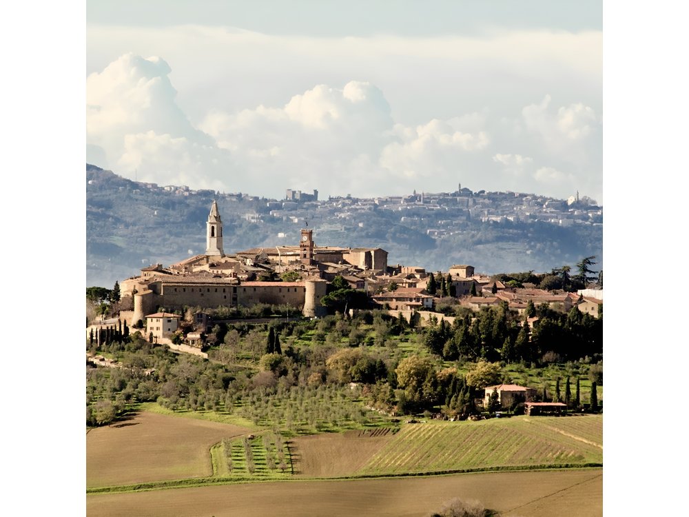 Pienza and Montepulciano by Tuscan Hills from Rome Private Tour