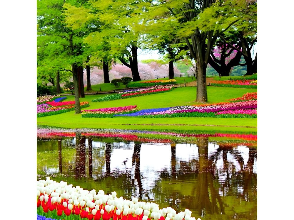 Private Half-Day Trip From Amsterdam to The Tulip Fields in Keukenhof