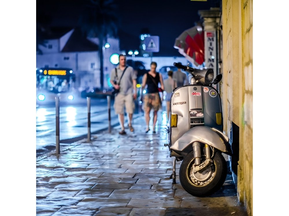 Vespa Tour with driver Rome By Night 3 hours