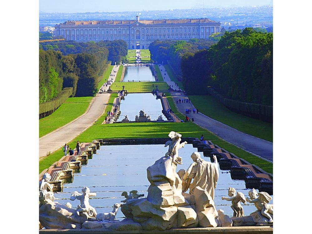 From Naples: Royal Palace of Caserta Guided Tour with Ticket