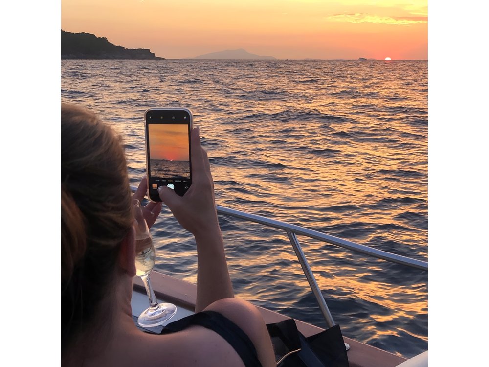 Sunset Boat Tour from Sorrento to Capri