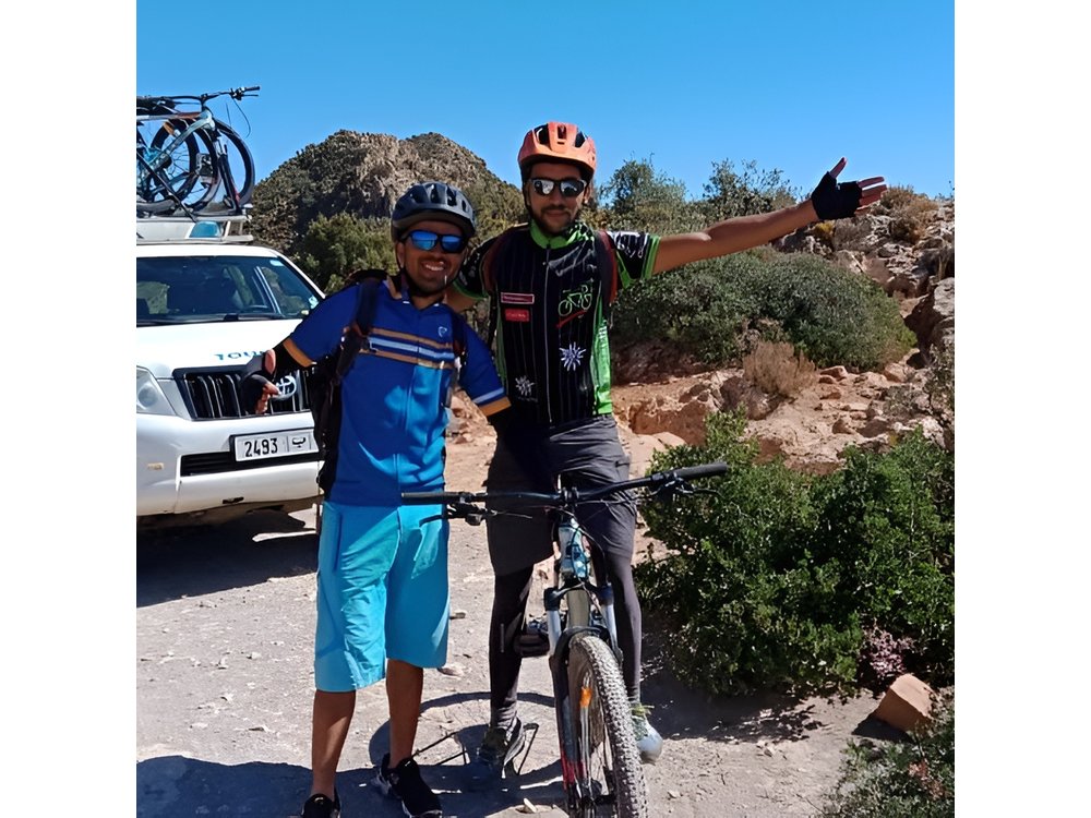 From Marrakech: Biking Day trip Atlas Mountain & Berber villages