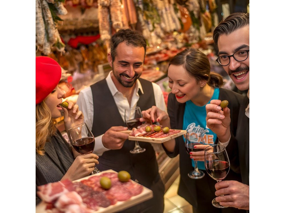 Half-Day Food and Wine Tasting Tour in Rome