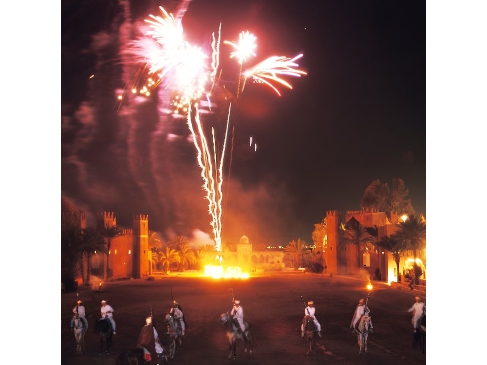 Fantasia Show with Dinner in Marrakech with Pickup