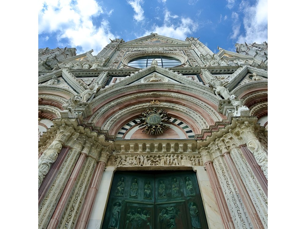 Siena Cathedral: shrine of treasures.
