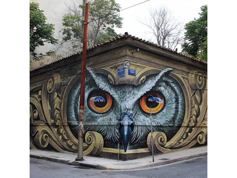 Athens street art tour