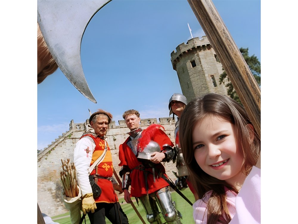 Warwick Castle Including Return Train Tickets from London