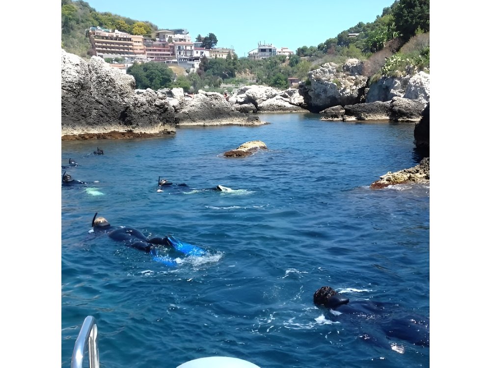Relaxing snorkeling tour at the Isola Bella Marine Park Taormina