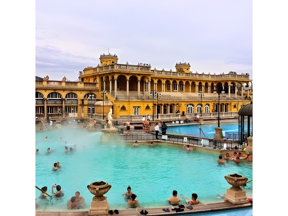 Private 4 Hours Budapest city tour and 3 hours Széchenyi thermal spa relax