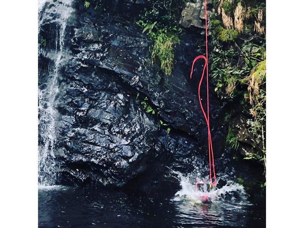 Canyoning in Snowdonia