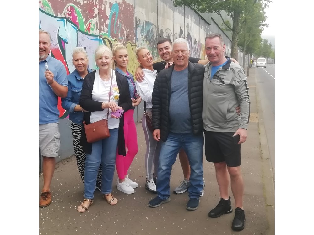 Belfast's Political Mural Taxi Tour