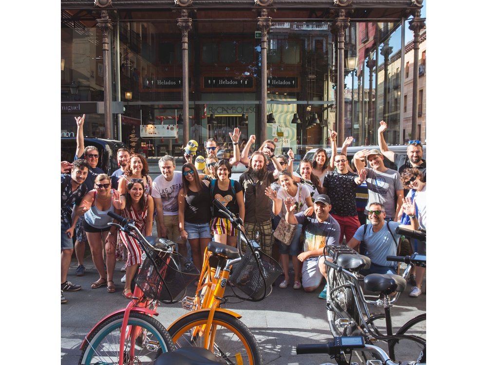Essential Madrid Bike Tour (Small group, Semi private)