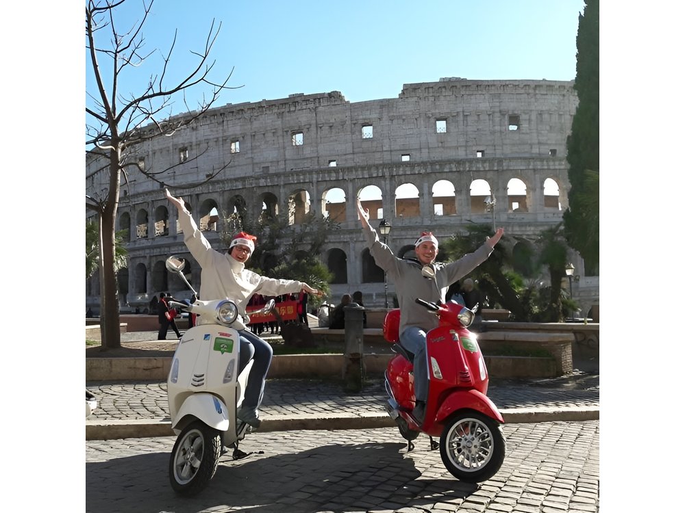 Rome Vespa Primavera 125 cc Rental - 72 Hours Rental