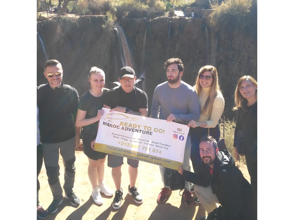 Guided Day tour of Ouzoud waterfalls from Marrakech