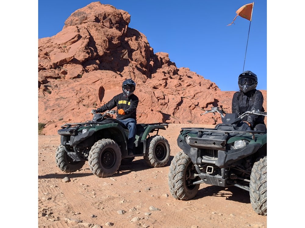 ATV Tour and Dune Buggy Chase Dakar Combo Adventure from Las Vegas