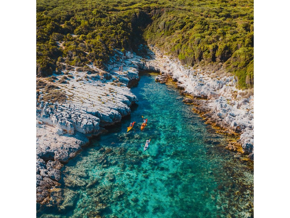 Cave Adventure near Pula by Kayak