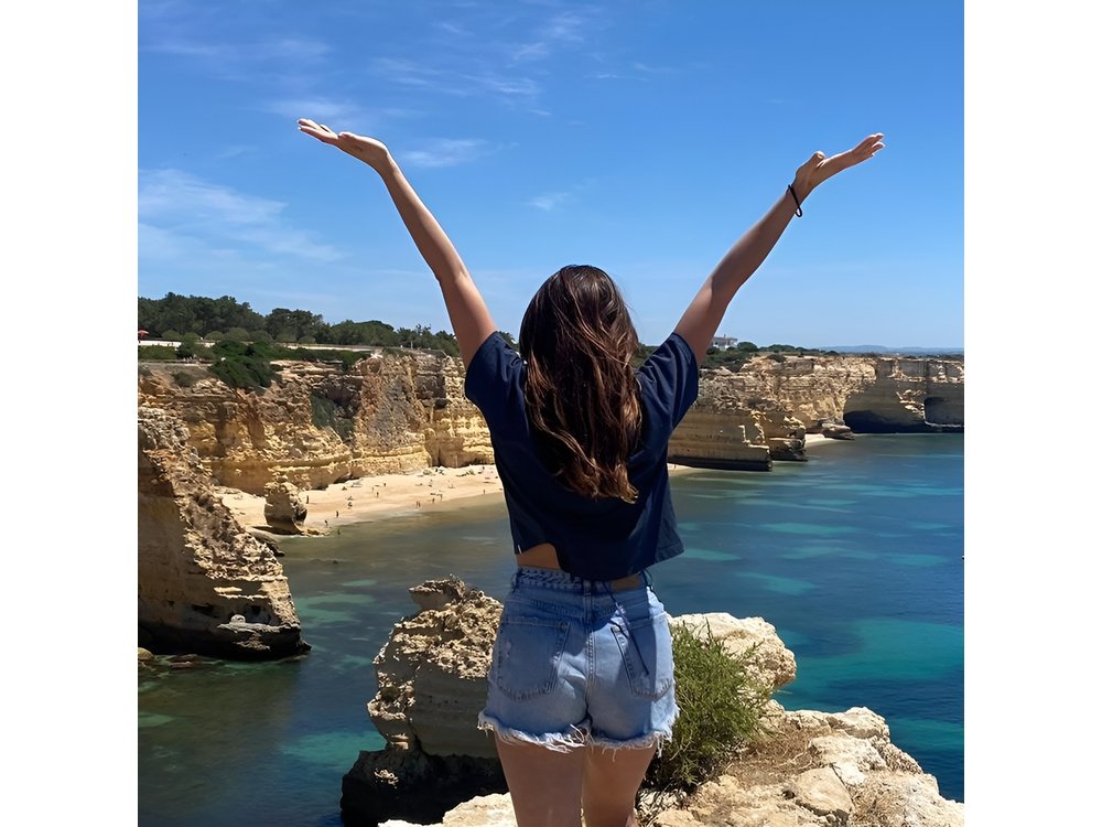 From Faro: Benagil Hiking Cliffs and the 4 Treasure Experience