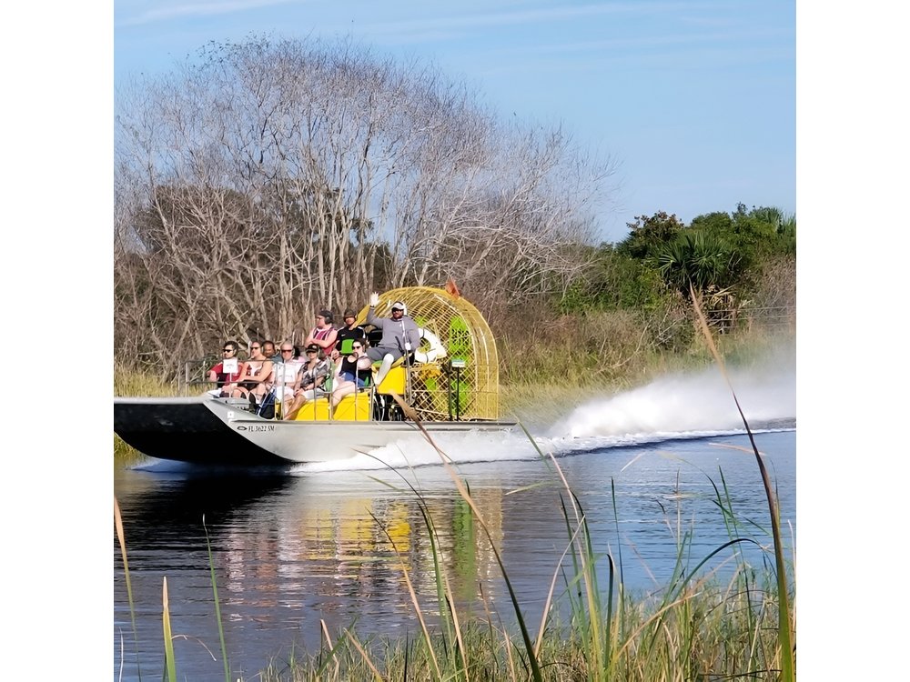 90 minute Everglades Airboat Tour near Orlando Florida