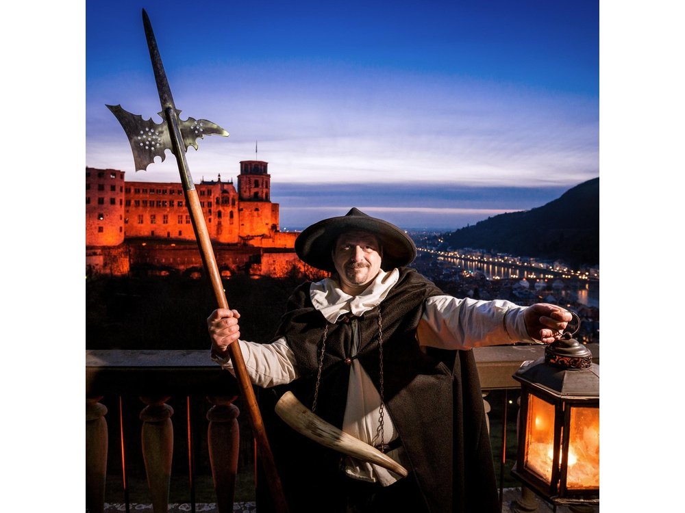 Tour through Heidelberg in the footsteps of the night watchmen