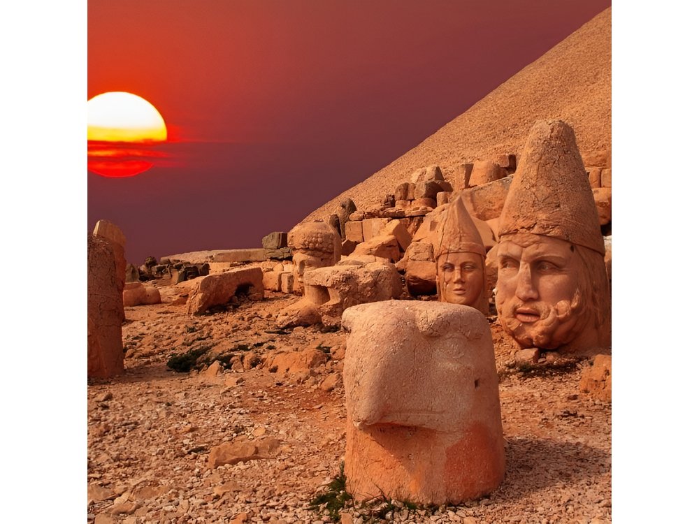 2-Day 1 Night Mount Nemrut Tour from Istanbul by Plane