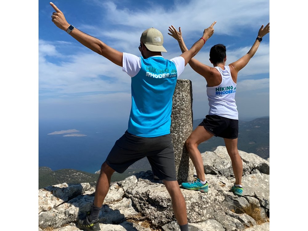 Small Group Hiking on Mount Akramitis in Rhodes