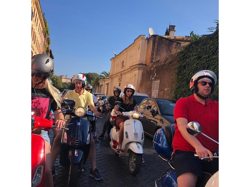 Vespa Self Drive Tour in Rome (Experience is a must!!)
