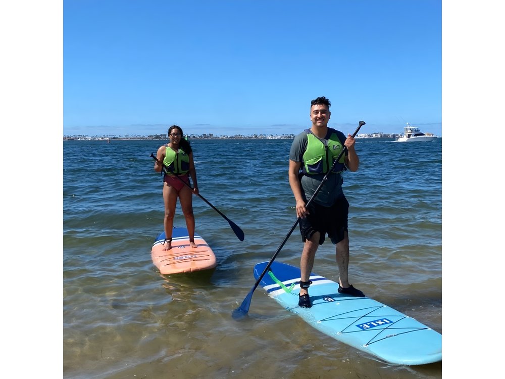 Stand up Paddle Board Lesson on The San Diego Bay