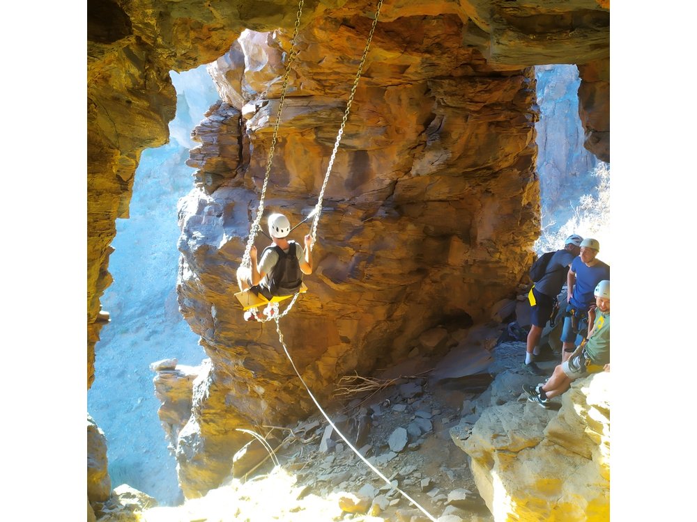 Via Ferrata in Gran Canaria. Vertical adventure park. Small groups