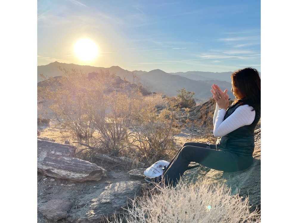 Mountain Sunrise Hike and Meditation in Palm Springs