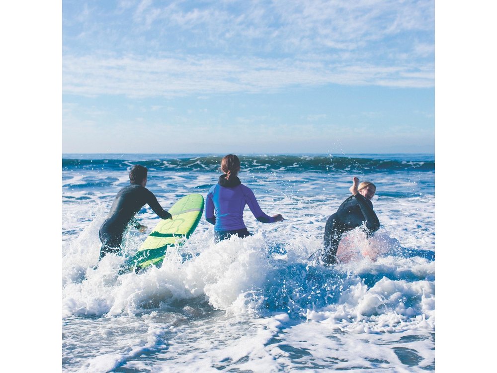 Private Surf Lesson in North San Diego
