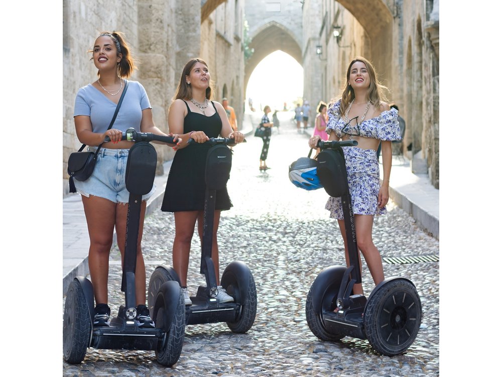 Rhodes: Explore the New and Medieval city on a Segway - 3 hours