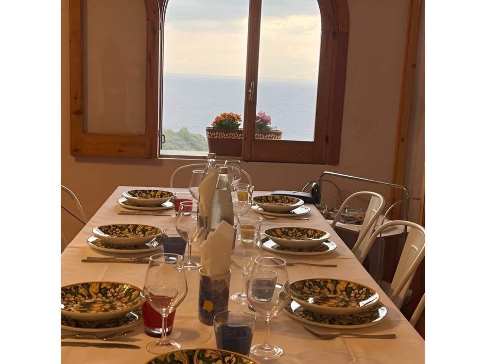 Dinner in a home restaurant with Chef Massimo in Taormina