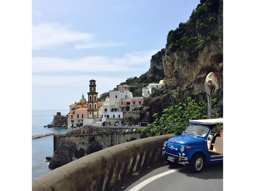 Jackie Kennedy Amalfi Coast Private Tour (Vintage Car & Boat) VIP EXCLUSIVE