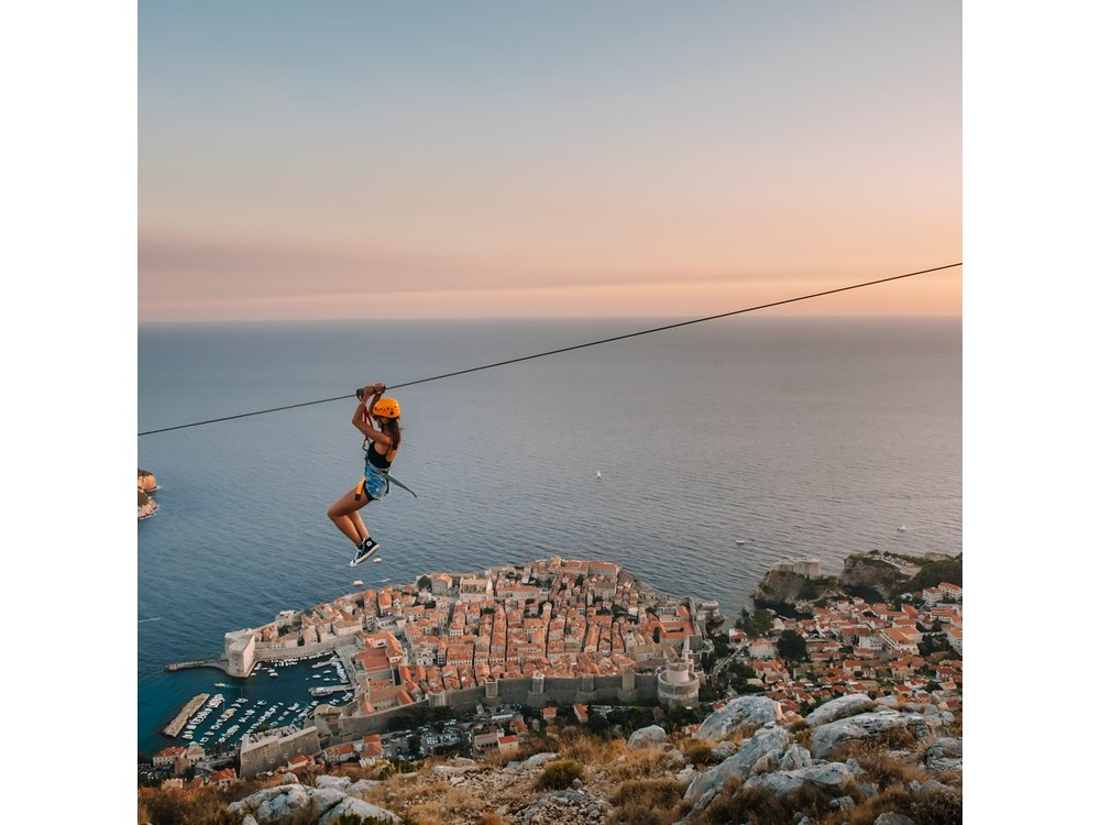 Panorama Zipline Experience in Dubrovnik