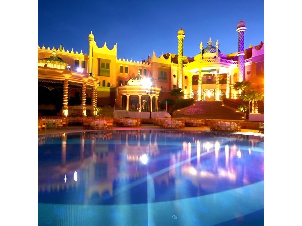 Moroccan Dinner Show Fantasia Chez Ali in Marrakech.