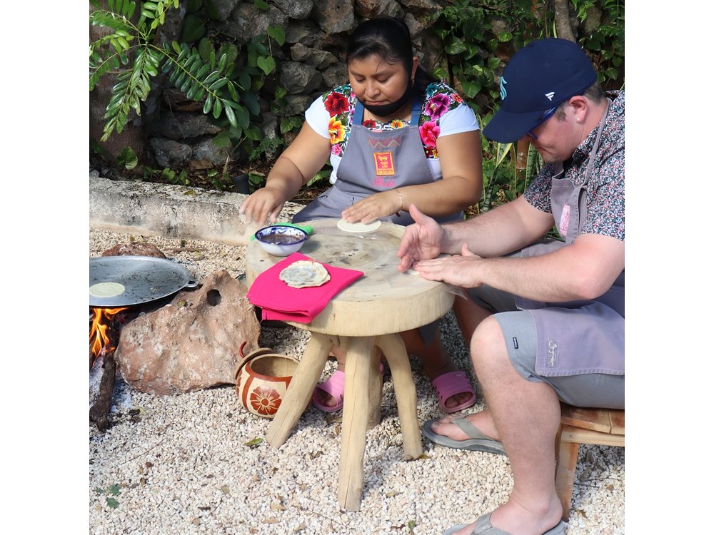 Small-Group Tasty Mexican Cooking Class with Feast in Valladolid