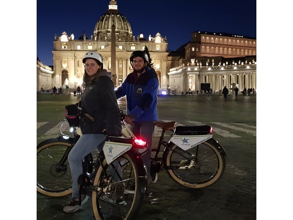 Rome by Night PRIVATE Bike Tour