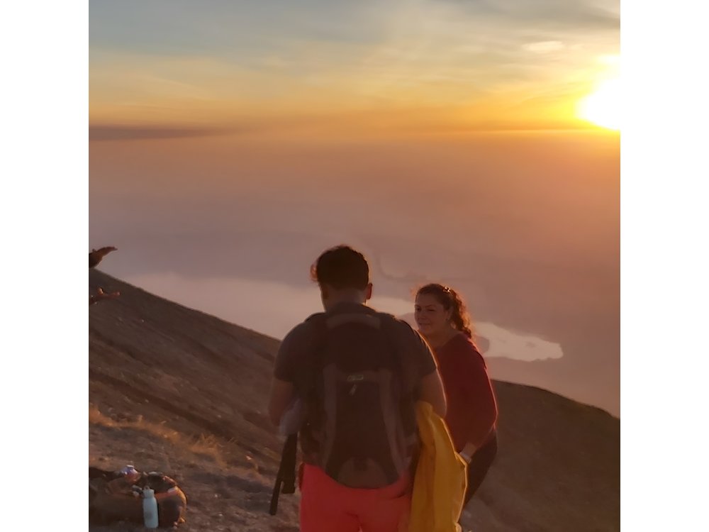 Santa Ana Volcano Sunrise