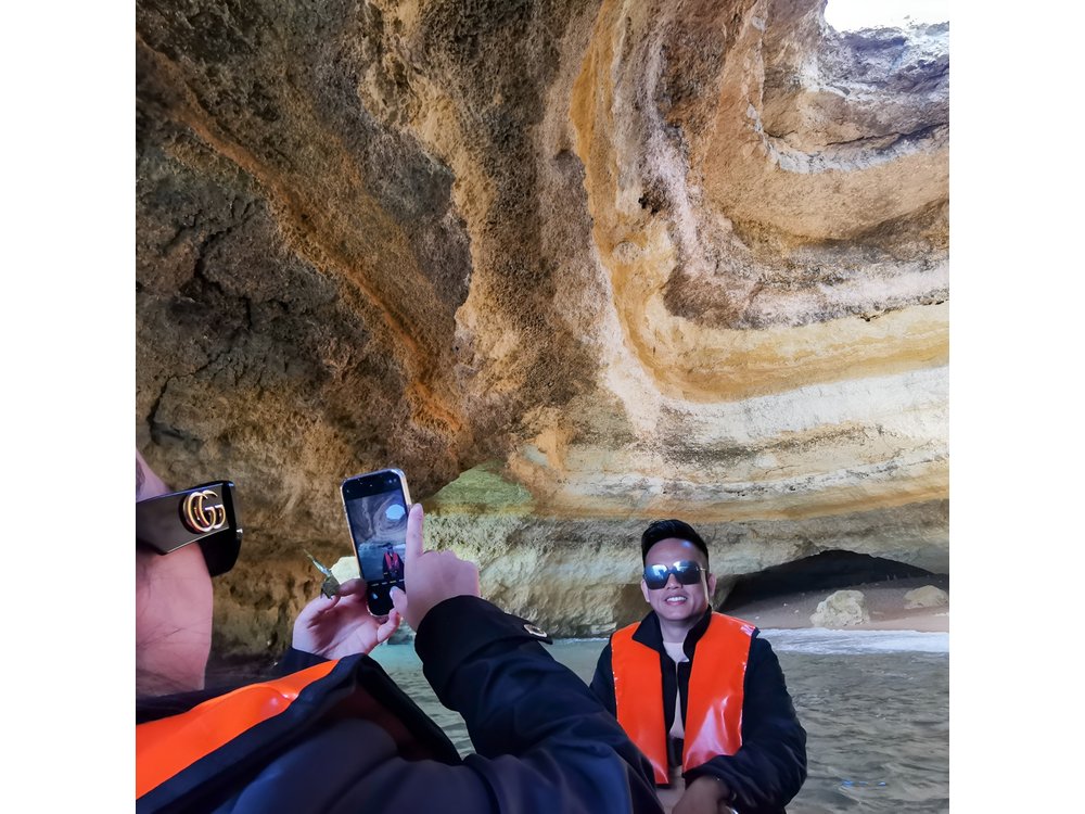 Algarve Private Tour from Lisbon with Benagil Caves Boat Trip