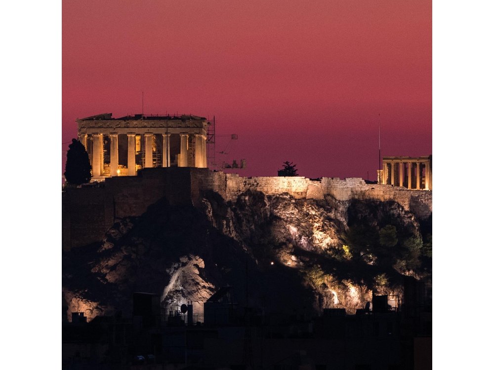 Athens Highlights Evening Tour with Dinner - Small Group Tour