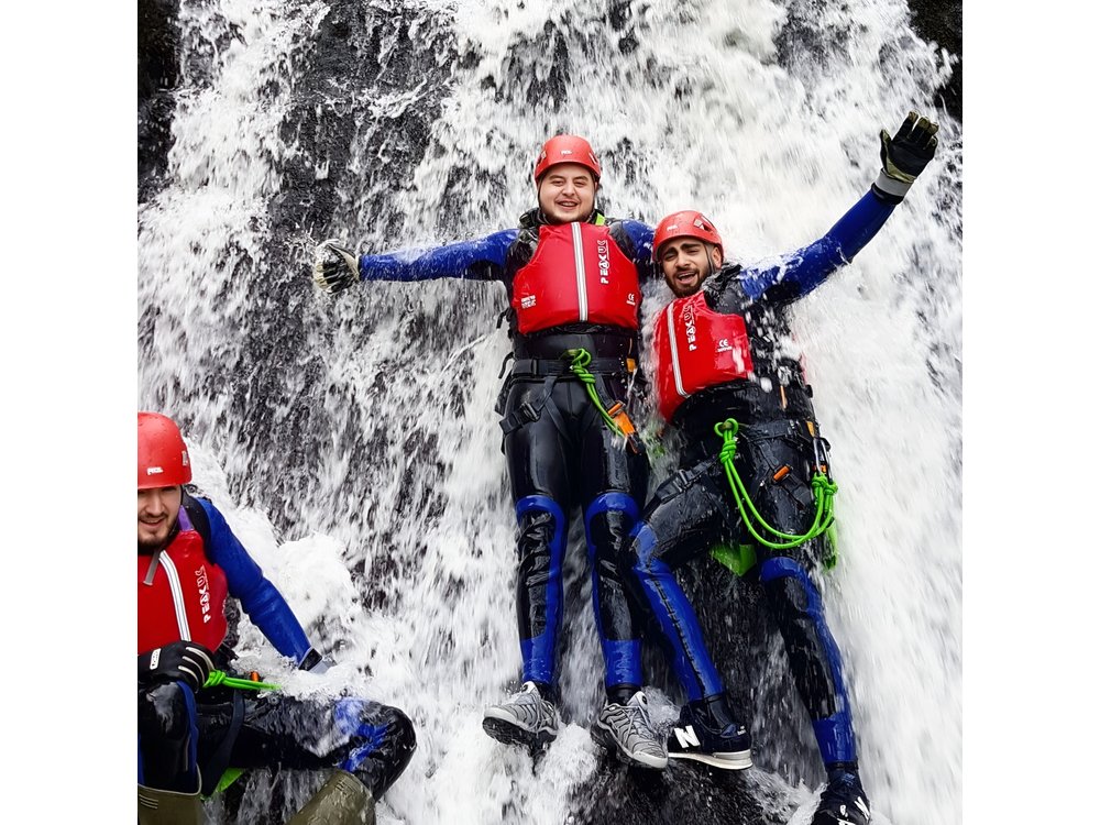 Gorge Scrambling in Snowdonia