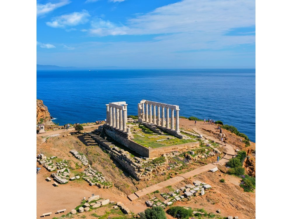 The adventure of Athens best and Poseidon's temple in cape Sounion