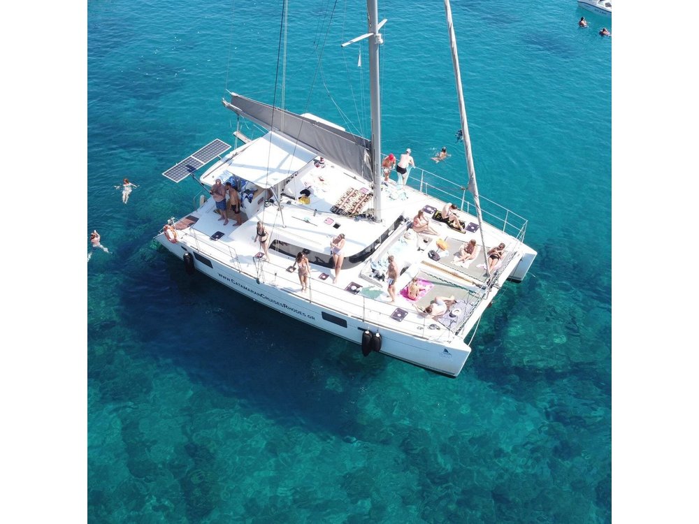 Catamaran Cruises Rhodes - 6 Hours Day Cruise ALL INCLUSIVE