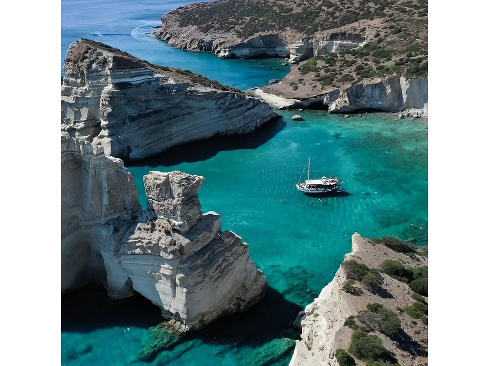 Half Day Boat Tour to Kleftiko Milos