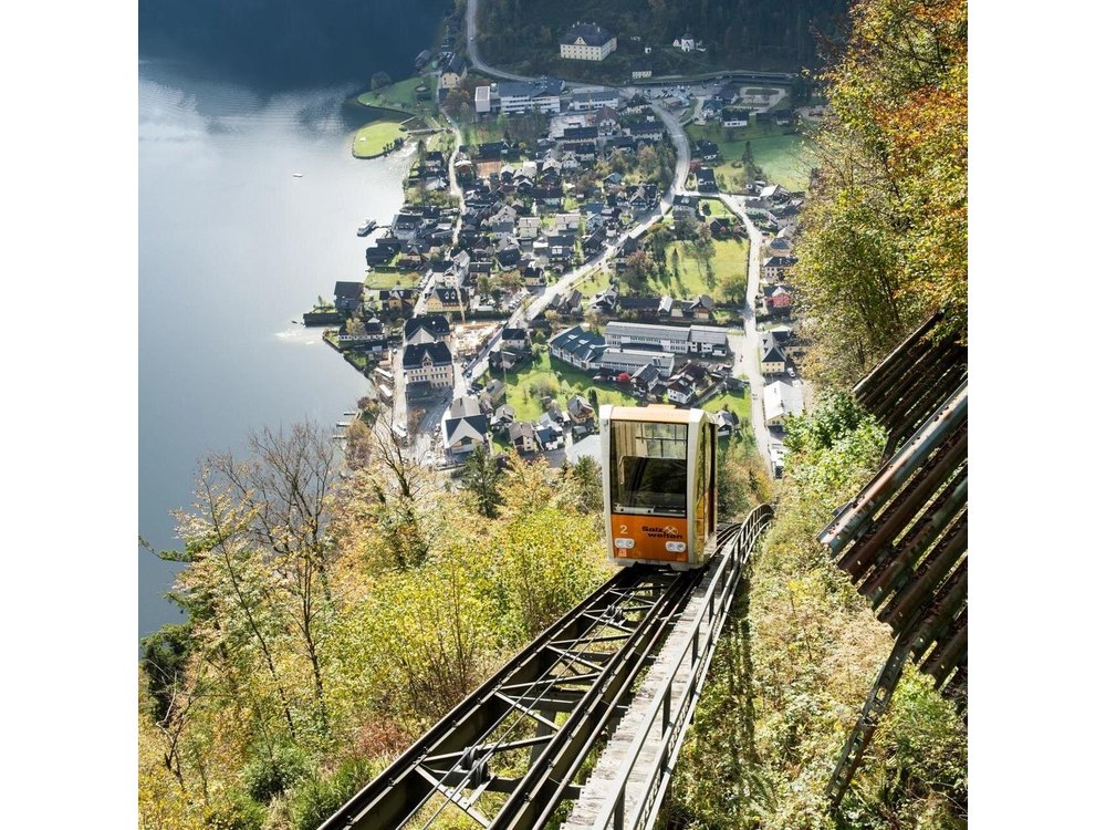 Private guided tour from Vienna to Hallstatt with Skywalk & Salt Mine Experience