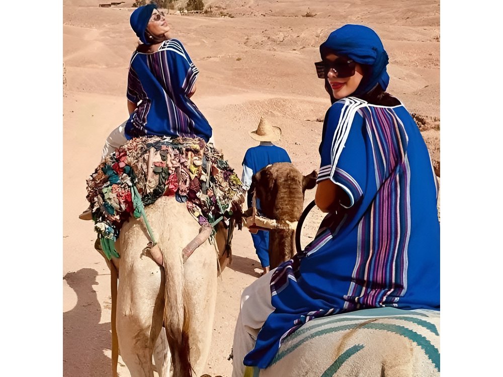 Private 1-Hour Camel Ride in Marrakech with Sunset and Tea pause