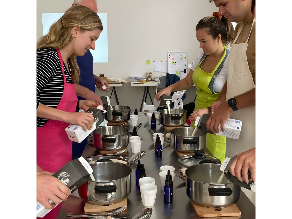 Cheese making workshop next to De Hallen, heart of Amsterdam