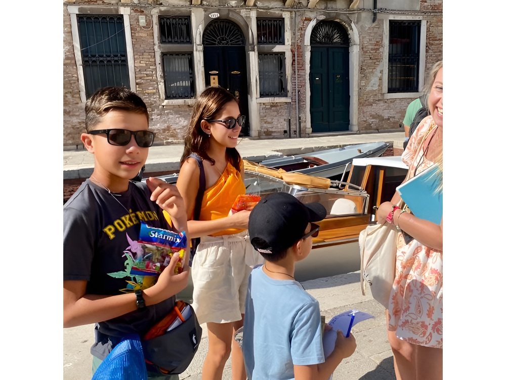 2-Hour Venice with Kids and Family Friendly Private Guided Tour