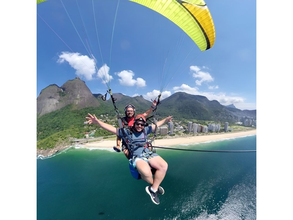 Best Paragliding Tandem Flight in Rio de Janeiro - Video Included