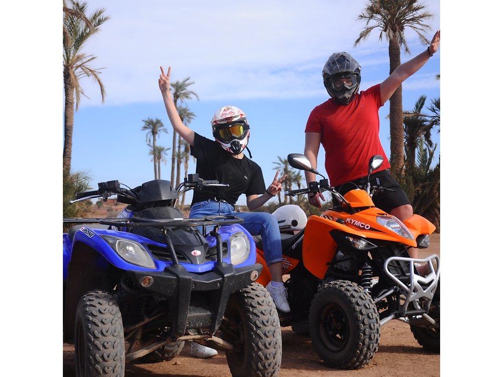 Marrakech Quad Adventure – Desert Ride with Hotel Pick-up